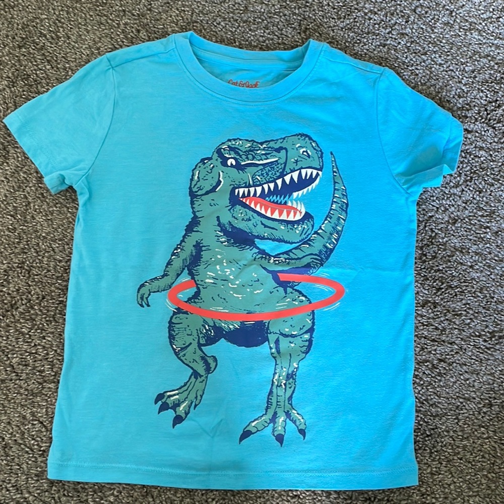 Cat & Jack Boys’ short sleeve t-shirt, XS (4/5)